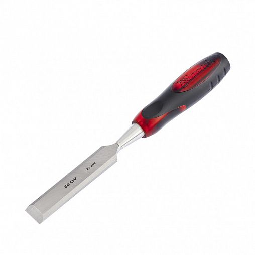 Стамеска-долото Matrix Тигровый глаз, двухкомпонентная обрезиненная рукоятка, 22 мм фото