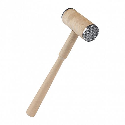 Молоток для мяса Mallony, деревянный, 30 x 4,2 x 4,2 см фото
