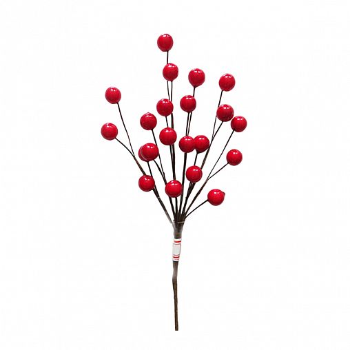 Украшение декоративное новогоднее Ветка, 24 x 11 см фото