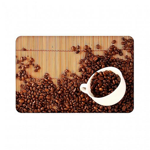 Салфетка для сервировки Рыжий кот Зерна кофе, 40 x 28 см фото