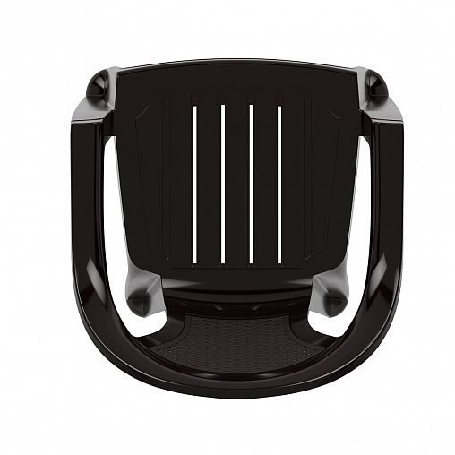 Кресло Альтернатива Плетенка, 58,5 x 54 x 80 см, коричневое фото