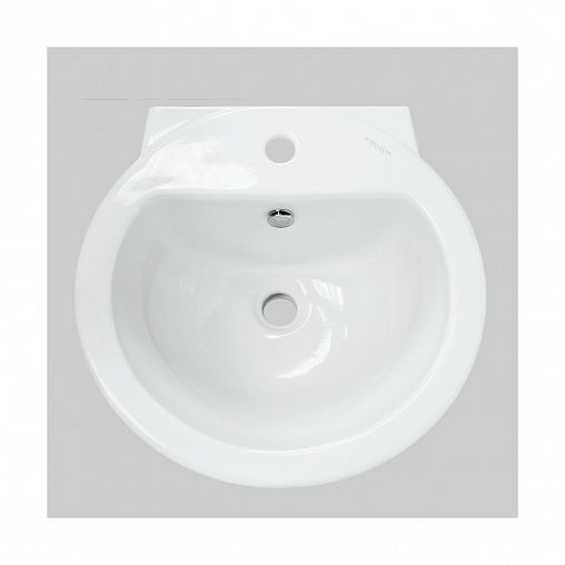 Раковина Sanita Luxe Art 50 ВКС, 49,5 x 46,5 x 26,5 см, белая фото