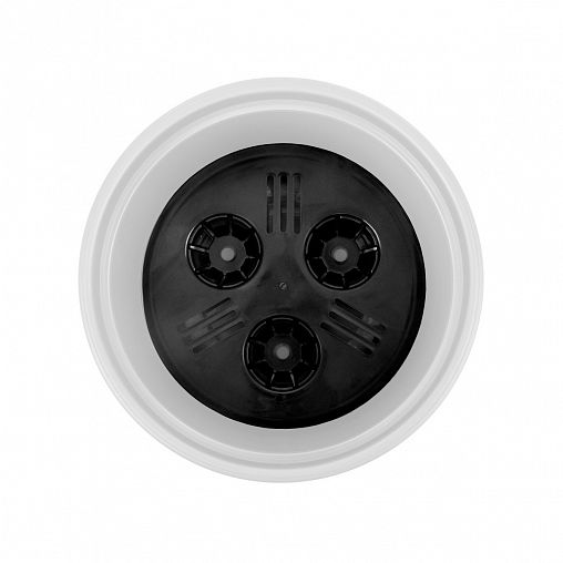 Горшок для цветов Альтернатива Сканди, 2 л, белый фото Горшок для цветов Альтернатива Сканди, 2 л, белый фото