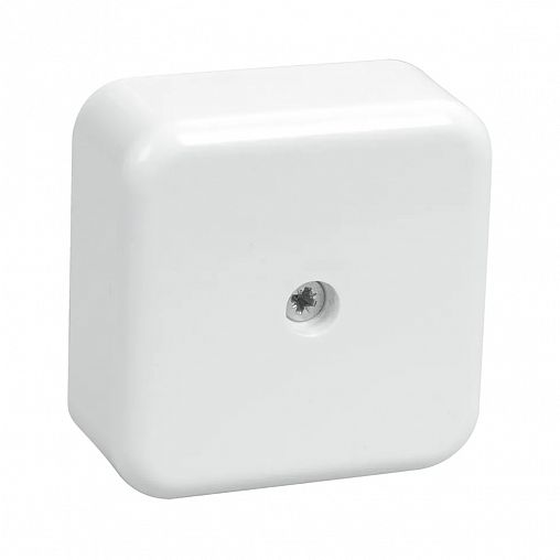 Коробка распаячная открытой установки IEK КМ41205-01, 50 x 50 x 20 мм, IP40, белая фото