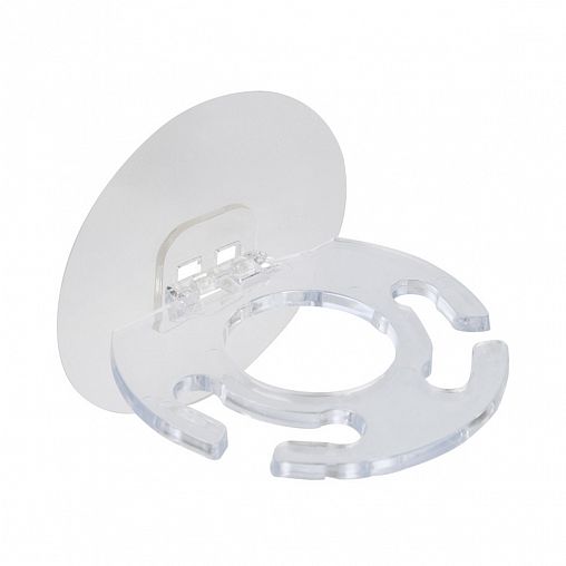 Держатель для зубных щеток и пасты Рыжий кот TBH-02, настенный, самоклеящийся фото