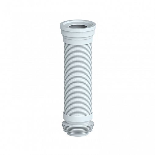 Труба гофрированная для унитаза армированная Unicorn Т950, 220 - 950 мм, d 123 мм фото