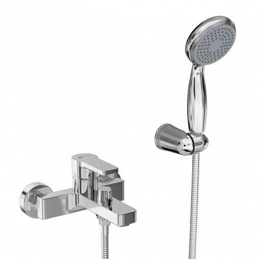 Смеситель для ванны Lemark Aura LM0614CH, однорычажный, хром фото