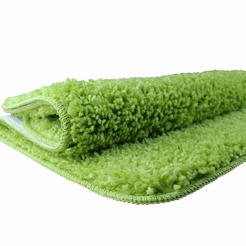 Коврик в ванную и туалет L Cadesi Anelya, 50 x 80 + 50 x 40 см, полипропилен, зеленый фото