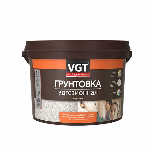 Адгезионная грунтовка под декоративную штукатурку VGT ВД-АК-0301, 8 кг фото