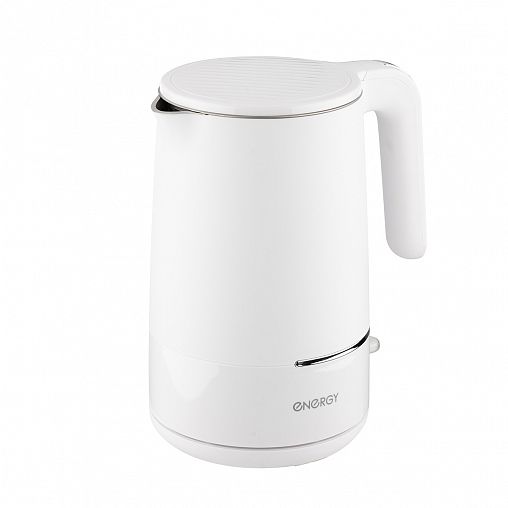Чайник электрический Energy E-216, двойной корпус, 1,7 л, белый фото