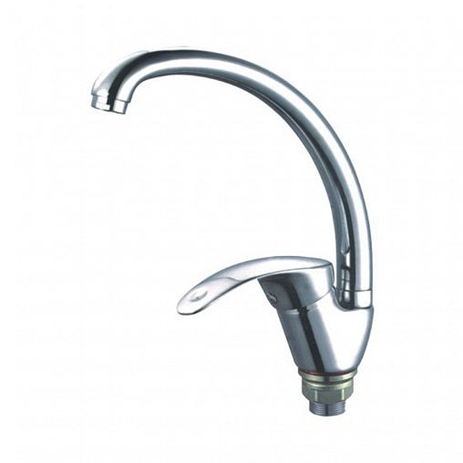 Смеситель для кухни Fauzt FZs 863-B115, однорычажный, хром фото