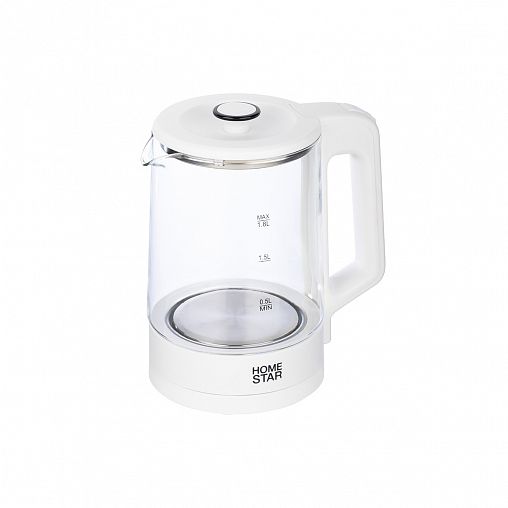 Стеклянный чайник электрический HomeStar HS-1008, 1,8 л фото