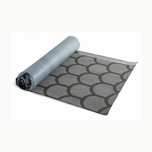 Рулонная черепица Технониколь Бобровый хвост, 8 м², серая фото