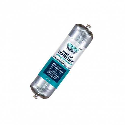 Кузовной полиуретановый герметик Cemmix, 300 мл, белый фото