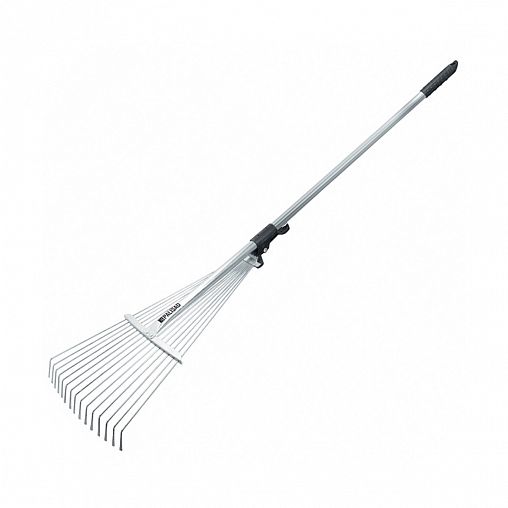 Грабли веерные Palisad, раздвижные, со стальным черенком, 15 зубьев, 190 - 520 мм фото