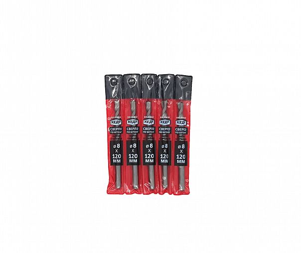 Сверло ударное по бетону Кедр, 8 x 120 мм фото
