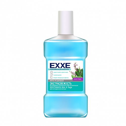 Ополаскиватель для полости рта EXXE Экстра свежесть, 500 мл фото