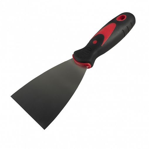 Шпатель Кедр Профи, нержавеющая сталь, двухкомпонентная ручка, 80 мм фото