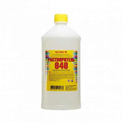 Растворитель 646 Ясхим, 1 л фото