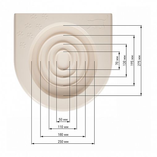 Лоток для приучения кошек к унитазу Альтернатива, микс фото