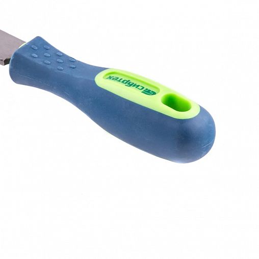 Напильник плоский по металлу Сибртех, двухкомпонентная рукоятка, 300 мм фото