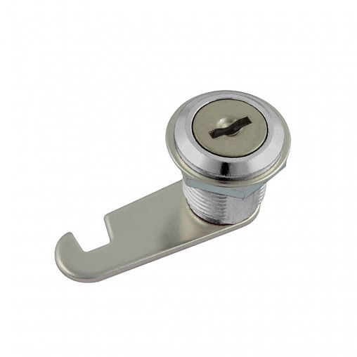 Замок почтовый Нора-М 6103 ПП, прямой ригель, 2 ключа, 16 мм, хром фото