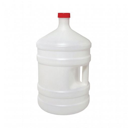 Канистра Альтернатива Бутыль, с крышкой и ручкой, 20 л, белая фото