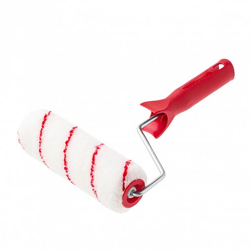 Валик полиамидный для эмалей Акор Эксперт, D55 x 180 мм, ворс 12 мм, бюгель 6 мм (в сборе) фото