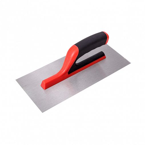 Гладилка прямая Beorol GCE, сталь, ПВХ ручка, 280 х 130 мм фото