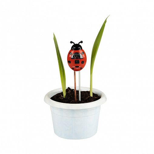 Измеритель влажности, кислотности и освещенности почвы Leonord Божья коровка фото