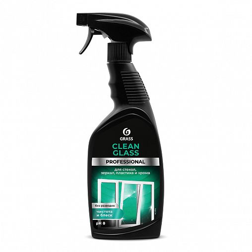 Средство для мытья стекол и зеркал Grass Clean Glass Professional, 600 мл фото