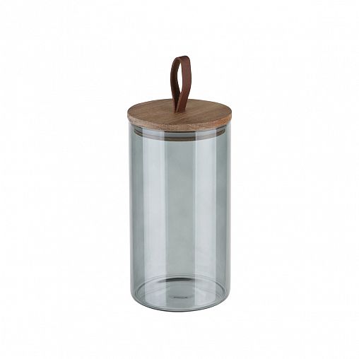 Банка для сыпучих продуктов Leonord Albero di Marmo, стеклянная, 10 x 18,5 см, 1300 мл фото