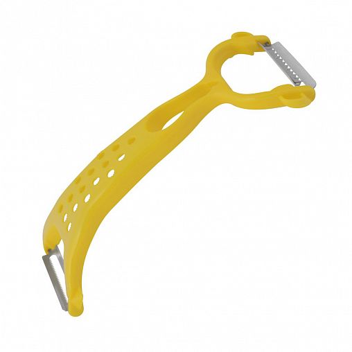 Овощечистка Мультидом Дабл, двусторонняя, 23 см, микс фото