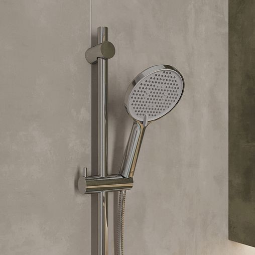 Лейка для душа Milardo Ideal Spa ILS3FCRM18, 3 режима, хром фото