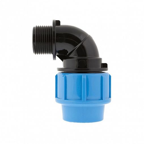 Отвод комбинированный полипропиленовый Джилекс, с наружной резьбой, 32 x 1" П фото