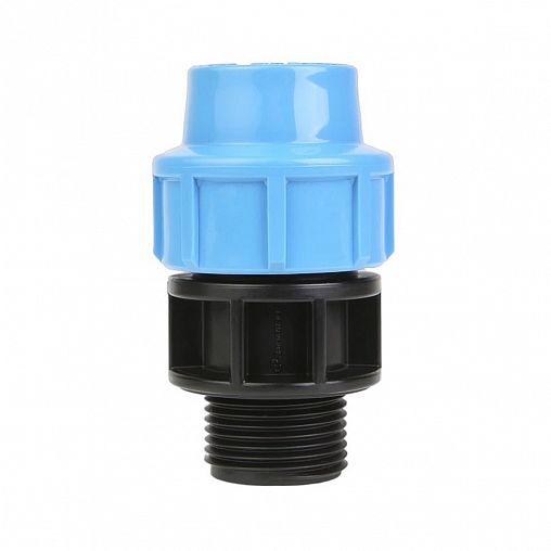 Муфта комбинированная полипропиленовая Джилекс, с наружной резьбой, 25 x 1" П фото