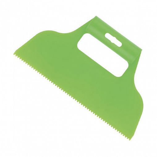 Шпатель зубчатый для клея Сибртех, пластик, 230 мм, зуб 4 х 4 мм фото