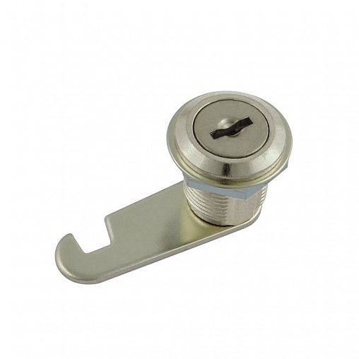 Замок почтовый Нора-М 6103 ПП, прямой ригель, 2 ключа, 16 мм, никель фото