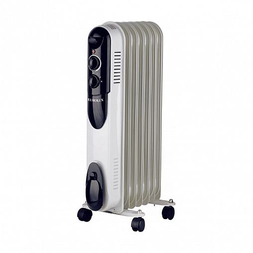 Масляный обогреватель Eurolux ОМПТ-EU-7Н, 7 секций, 1500 Вт фото