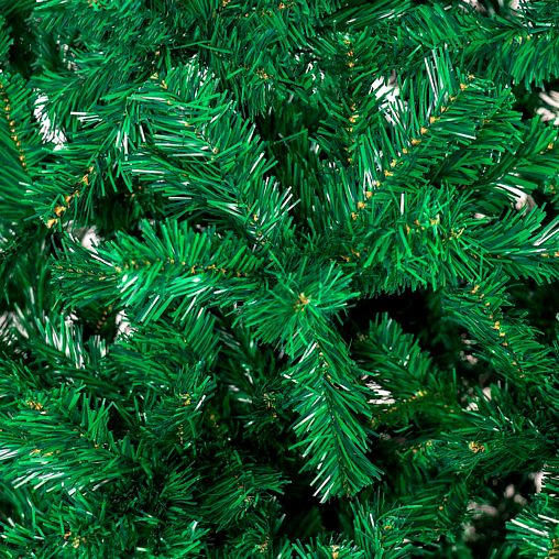 Ель искусственная Зимнее волшебство, металлическая подставка, 210 см, зеленая фото