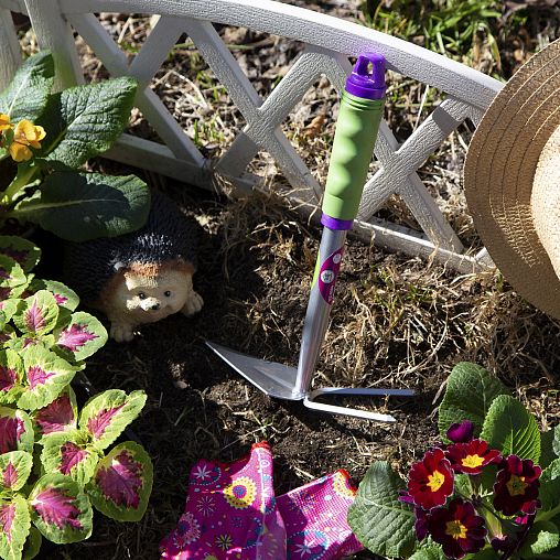 Мотыжка двойная Don Gazon, 2 зуба, 310 мм фото