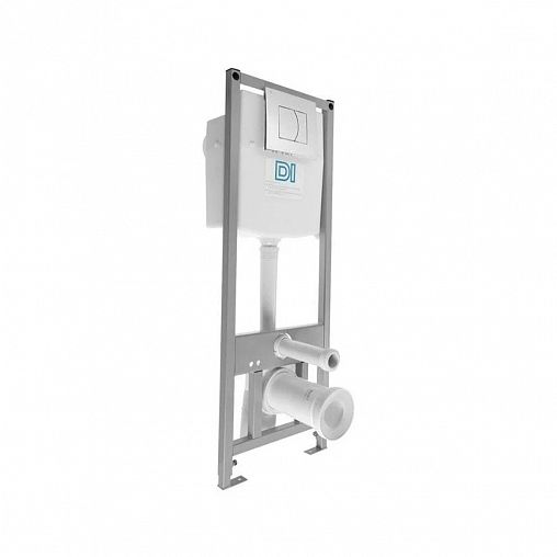 Инсталляция рамная для подвесного унитаза Инкоэр, 2 кнопки (белые), 112 x 40 см фото