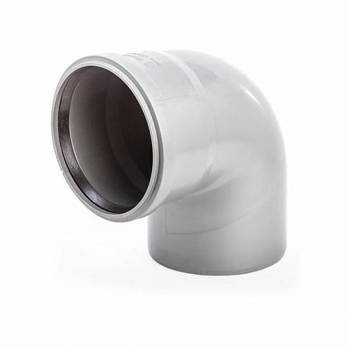Отвод канализационный Lammin, 110 x 87,5° фото
