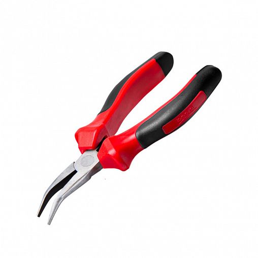 Тонкогубцы изогнутые Beorol Мини, 130 мм фото
