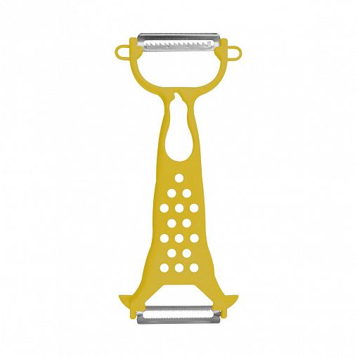 Овощечистка Мультидом Дабл, двусторонняя, 23 см, микс фото