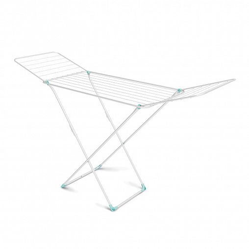Сушилка для белья напольная Nika СБ1М/1, складная, сушильное полотно 18 м, серебро фото