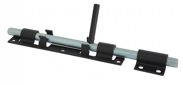 Засов дверной Домарт ЗД-300, черный фото