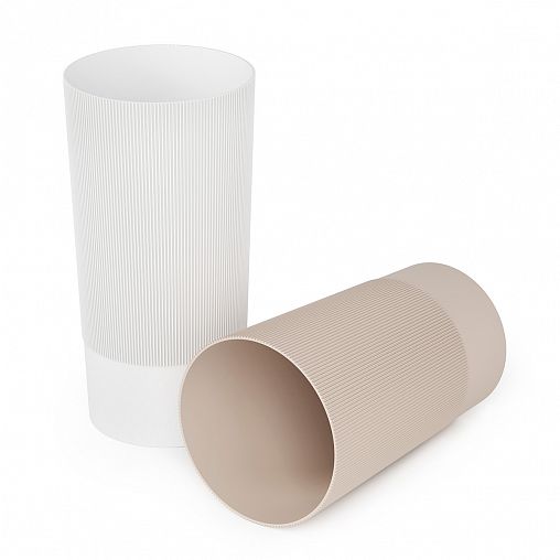 Ваза для цветов под срезку Альтернатива Версаль, пластиковая, 40 см фото