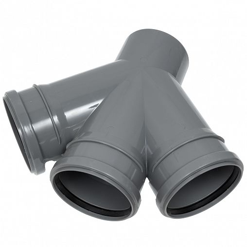 Крестовина канализационная Lammin, 110 x 110/45° фото