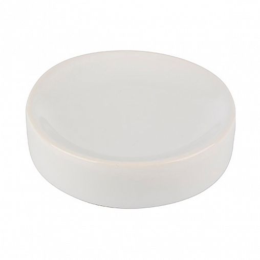 Мыльница Рыжий кот Классика, керамика, белый фото